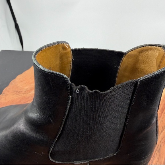 Jack Erwin Ellis Chelsea Boots black leather distressed sz 11 main image 11